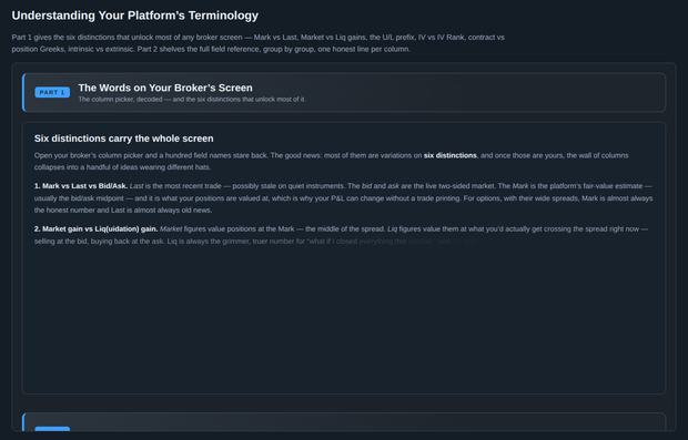Understanding Your Platform’s Terminology